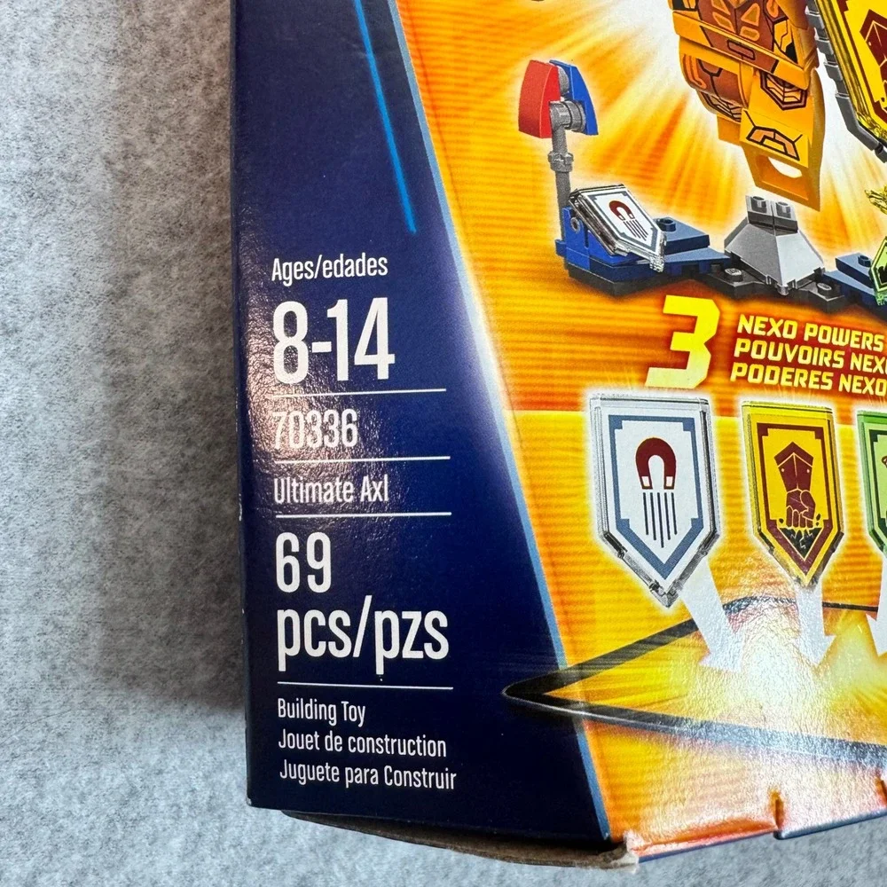 LEGO Nexo Knights Ultimate Axl 70336 Building Toy Set 69 Pieces New Sealed